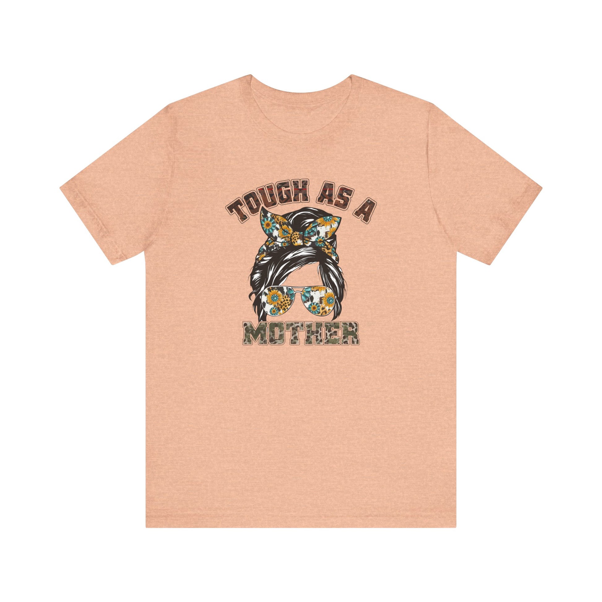 Gift for Mom, Cool Mom Shirt, Mom Life, Best Mom Gifts, Step Mom Gift, Gift For Grandma, New Mom Shirt, Mother's Day Gift, Sports Mom T-Shirt Printify Heather Peach XS 