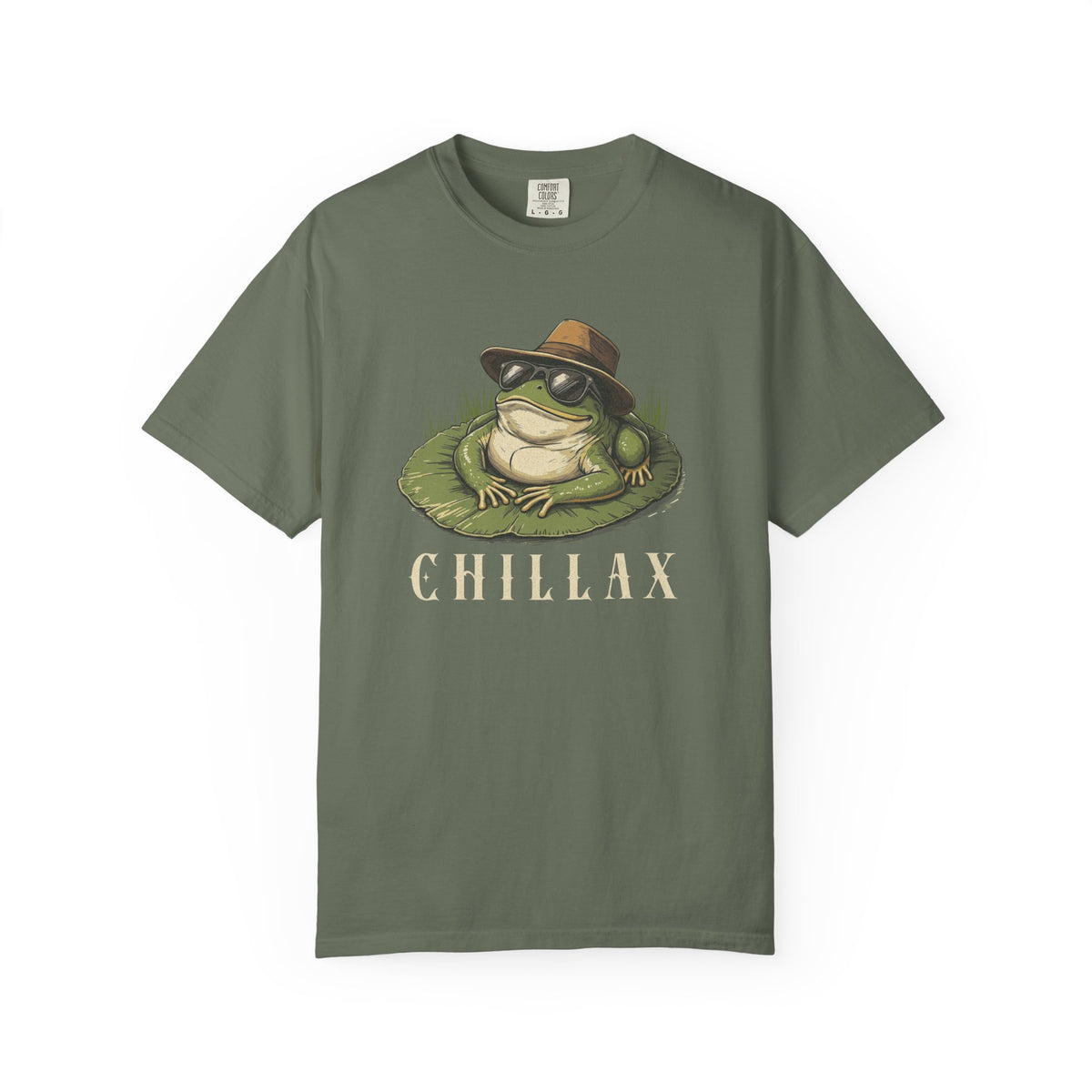 Funny Frog T-Shirt Retro Vibes Froggy Meme Shirt Vintage Frog And Toad Aesthetic Frog Lover Gift For Her Birthday Viral Trendy Shirt T-Shirt Printify Moss S