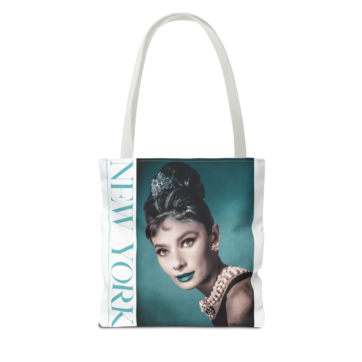 New York Fashion Tote Bag Retro Audrey Hepburn Theme Gift For Bridal Shower Party Favor Birthday Gift Bride Tote Bags Bags Printify