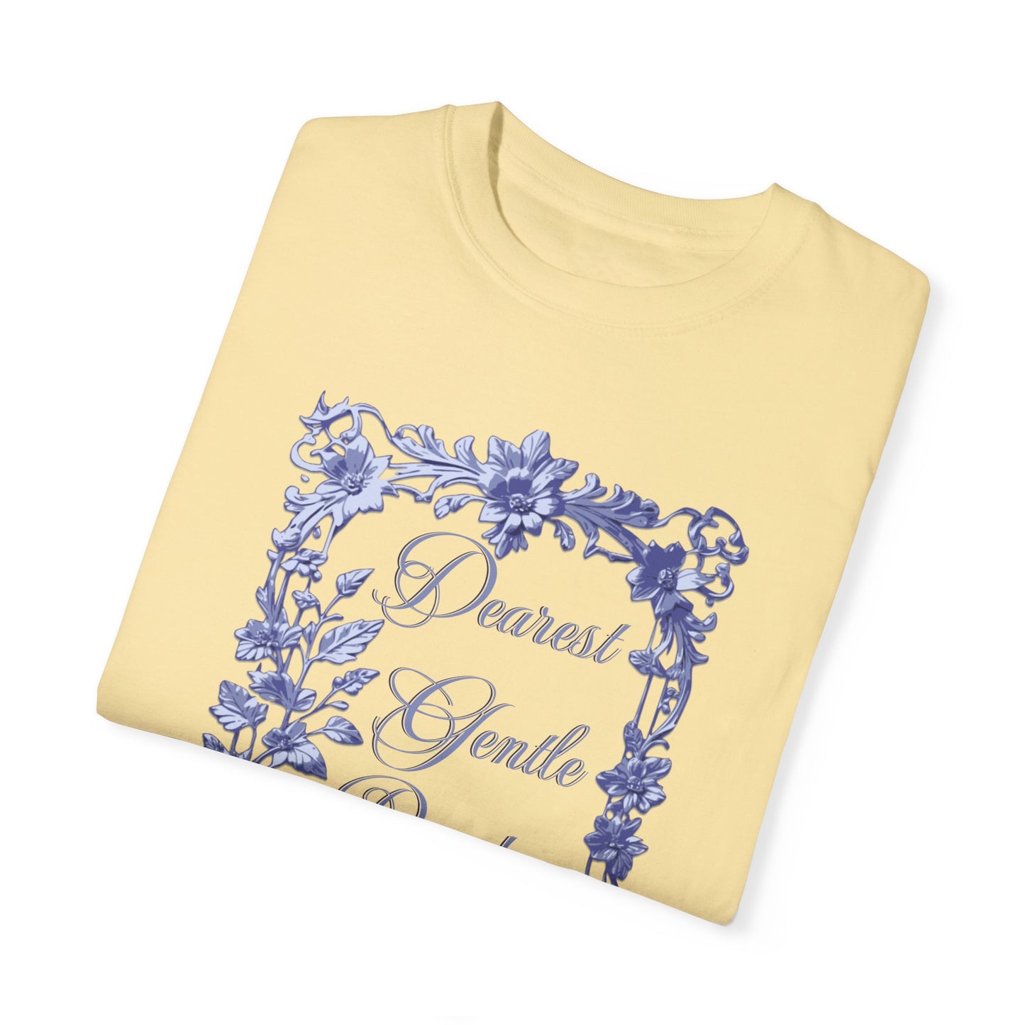 Dearest Gentle Reader Shirt Regency England Ton Society Papers Gift For Bridgeton Fan Historical Drama Romance Reader Gift Bookclub Gift T-Shirt Printify   