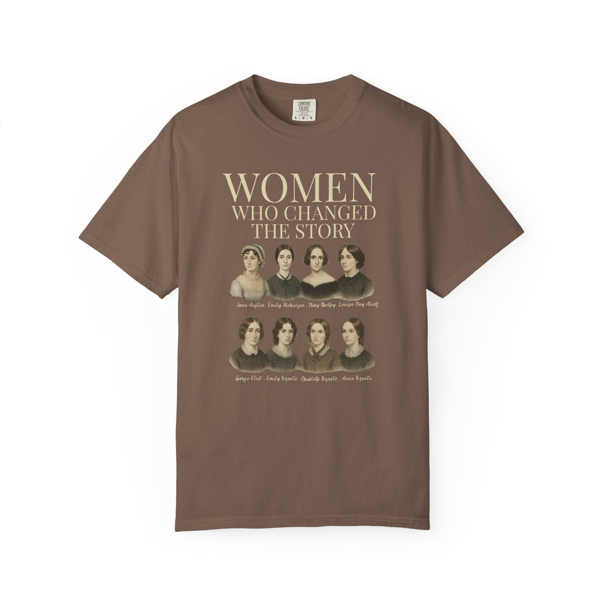 Women Who Changed the Story T-shirt | Historic Female Leaders Illustration