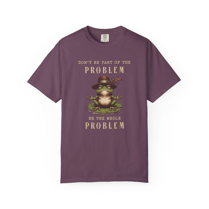 Funny Frog T-Shirt Retro Self Care Froggy Meme Shirt Vintage Frog And Toad Aesthetic Frog Lover Gift For Her Birthday Viral Trendy Shirt T-Shirt Printify Berry S