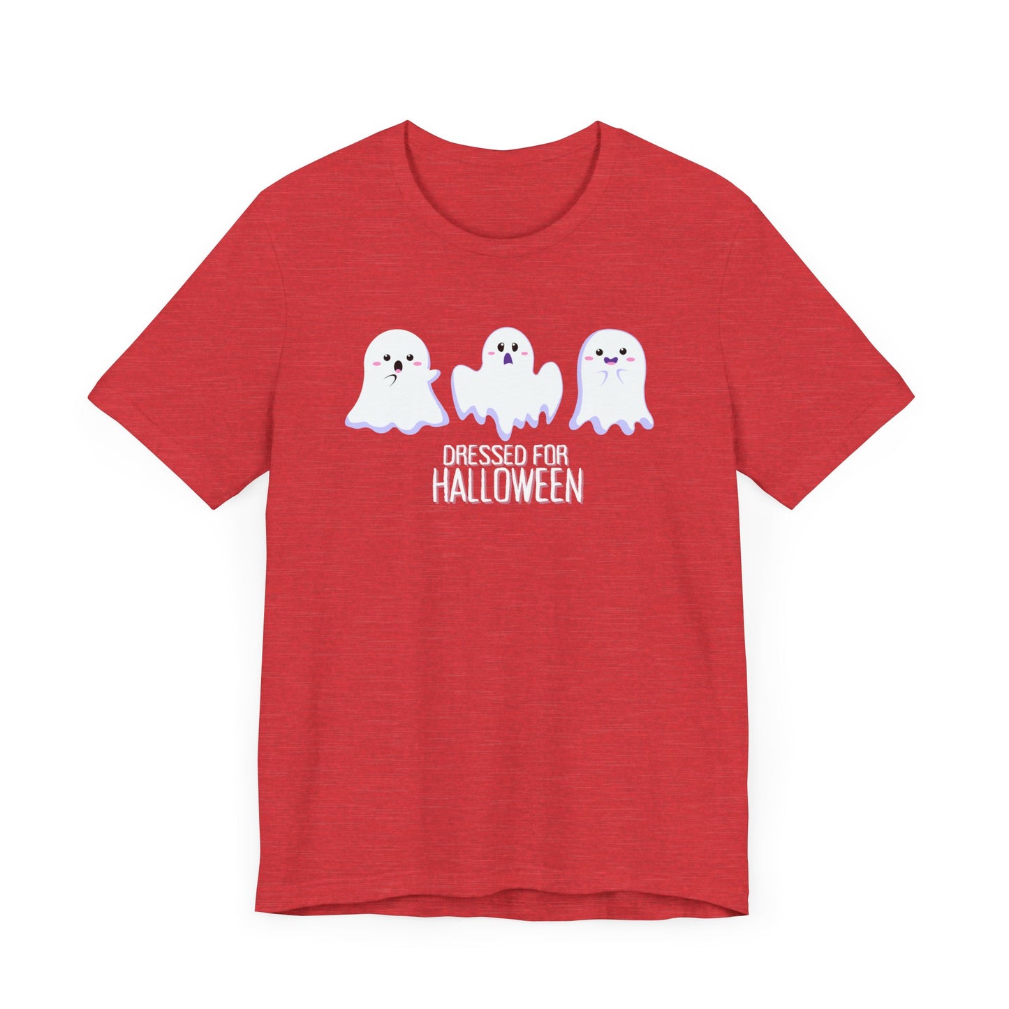 Halloween Cute Ghosts TShirt, Spooky Season Tee, Trick or Treating Shirt, Halloween Party T-Shirt, Funny Ghost Graphic T Shirt T-Shirt Printify   