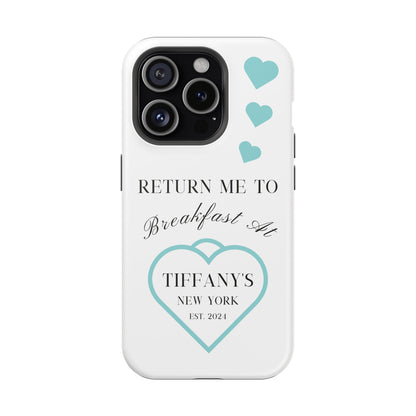 Breakfast at Tiffany's MagSafe Phone Case For Iphone Breakfast at Tiffanys Tough Phone Case Gift for Mom Audrey Hepburn Glamour I phone Case Phone Case Printify iPhone 15 Pro Matte 