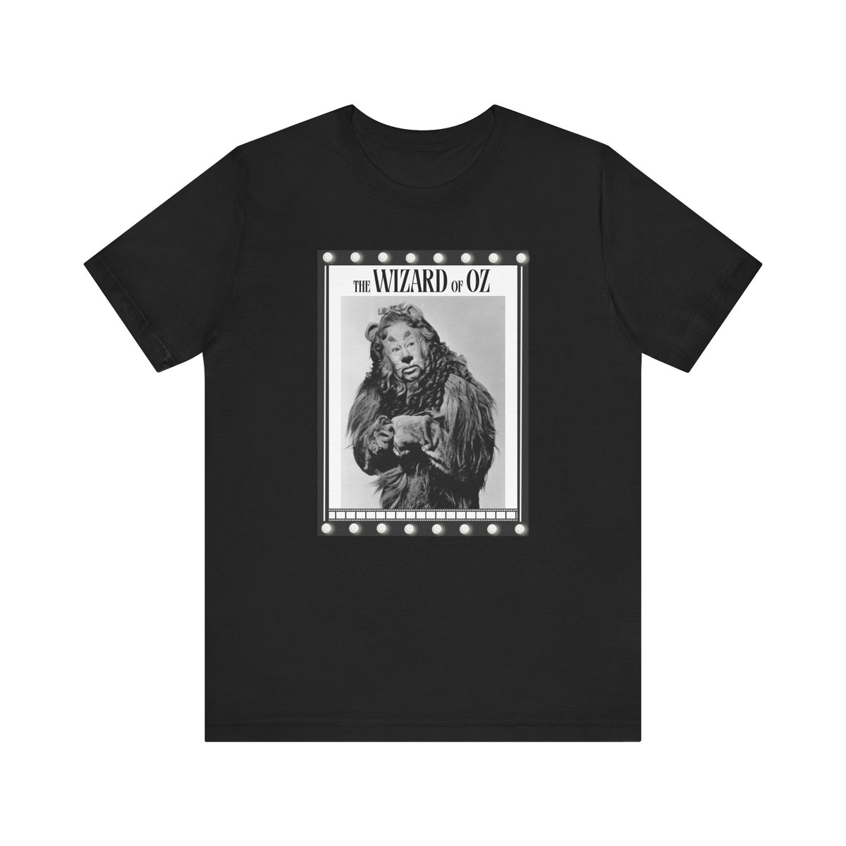 Wizard of Oz Lion Portrait Tee | Vintage Movie Poster T-shirt