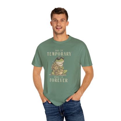 Funny Frog T-Shirt Retro Self Care Froggy Meme Shirt Vintage Frog And Toad Aesthetic Frog Lover Gift For Her Birthday Viral Trendy Shirt
