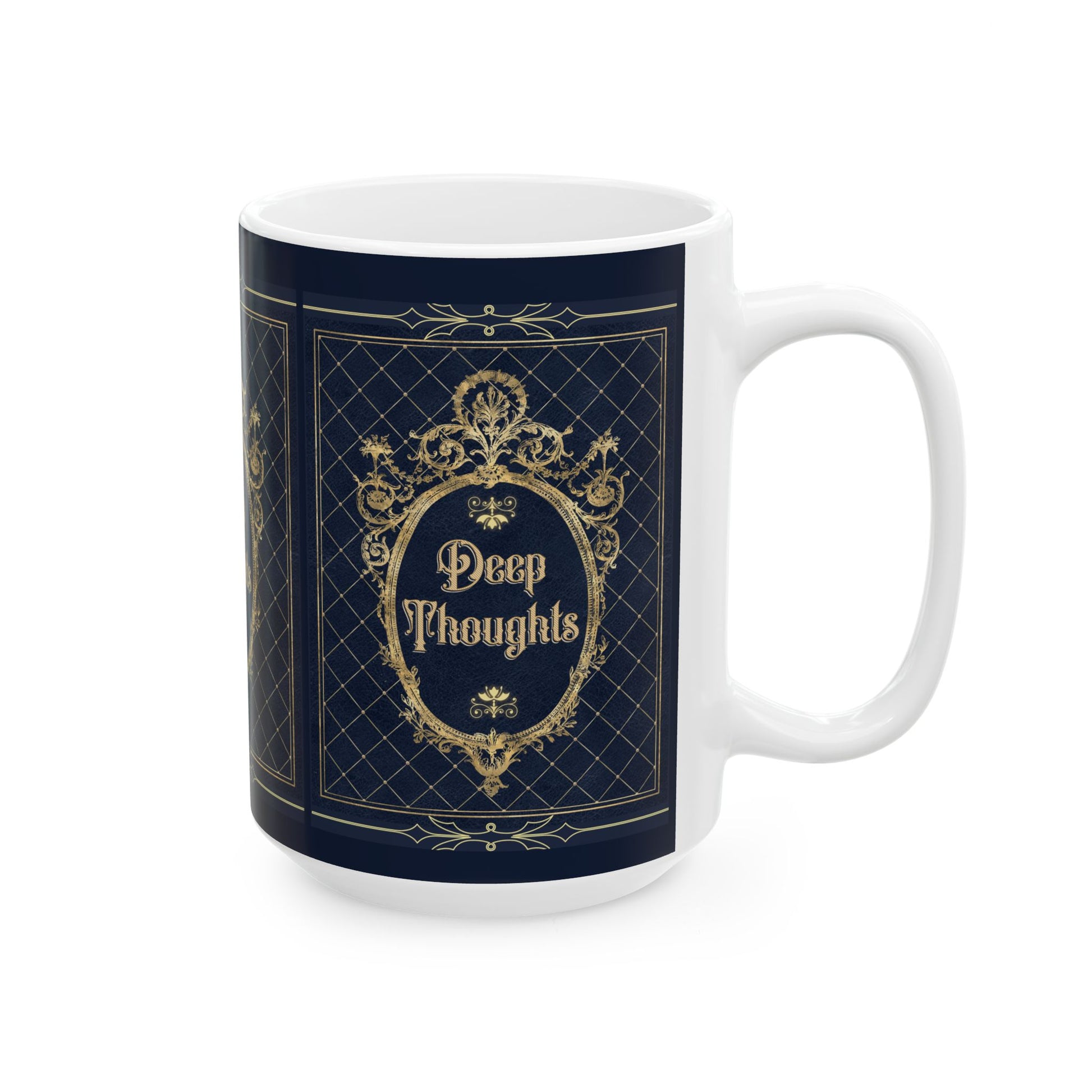 Vintage Victorian Theme Coffee Mug Book Lover Gift For Bookclub Book Lover Literary Gift Light Academia Gift For Christmas Birthday Office Mug Printify   