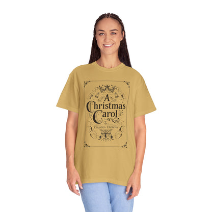 A Christmas Carol Shirt, Vintage Charles Dickens Victorian, Scrooge Fezziwig's Ball, Holiday Tradition X-Mas Movie Sweater Bookish Christmas T-Shirt Printify