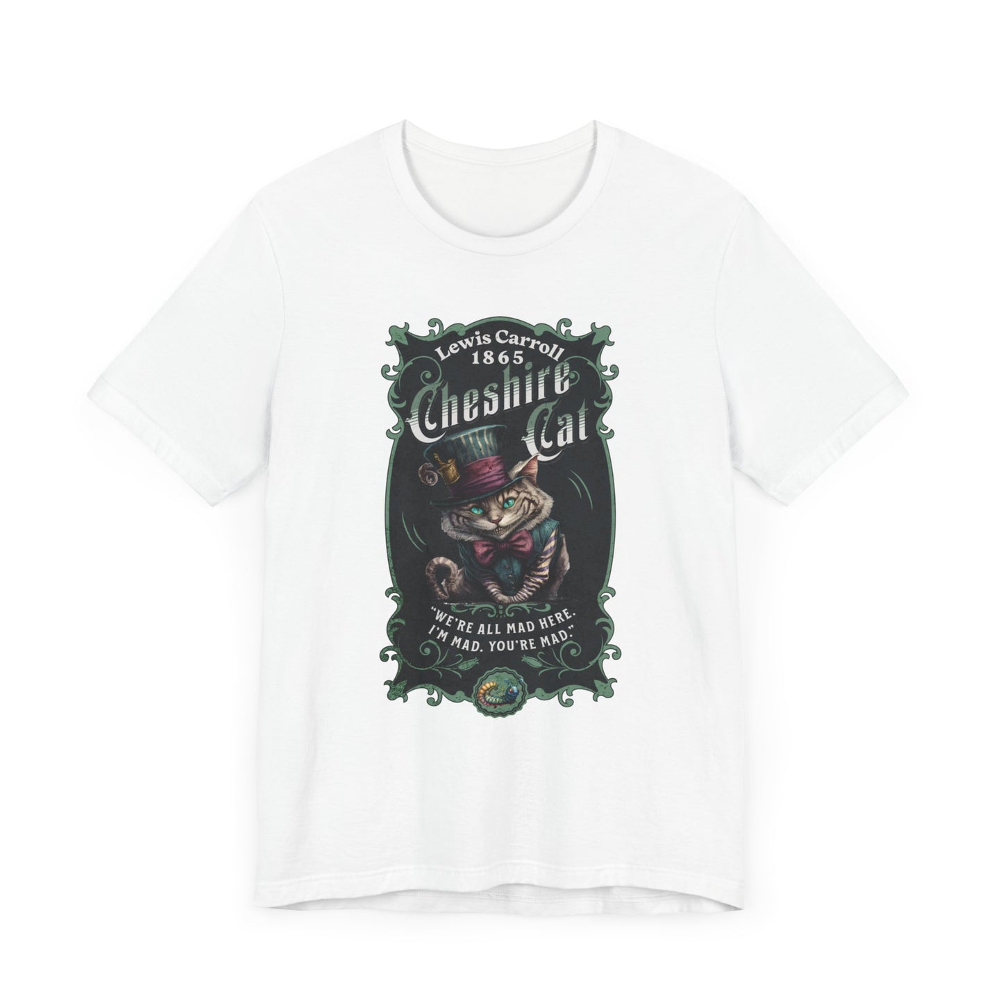 3001 Unisex Jersey Short Sleeve Tee Alice in Wonderland T-Shirt Printify   