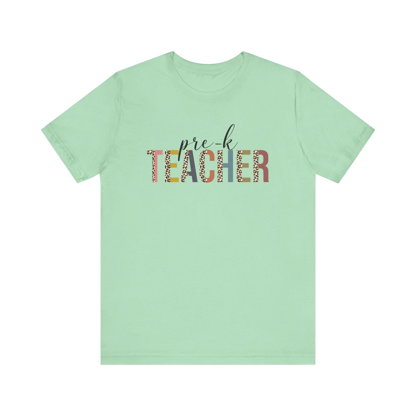 Cute Teacher TShirt Gift, Education Tee, Elementary School Teacher Appreciation, Funny Back To School Shirt, Teacher T-Shirt, Teacher Tee T-Shirt Printify Mint XS 