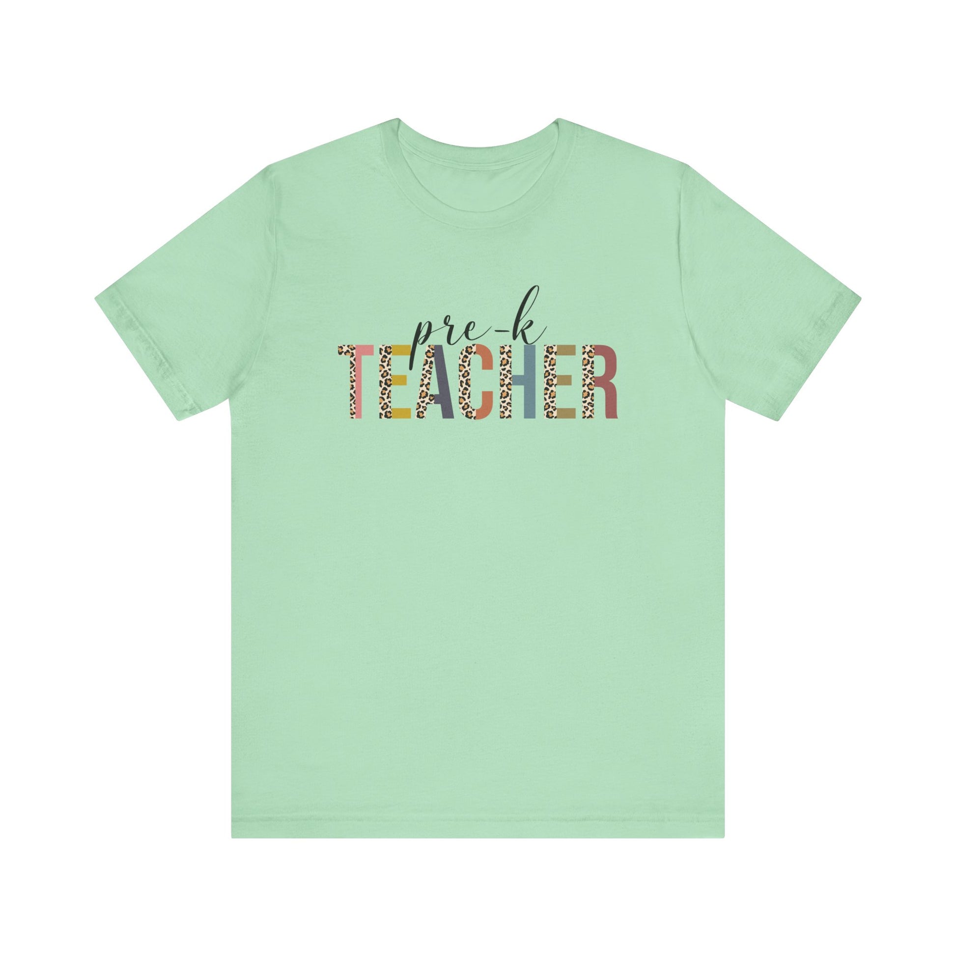 Cute Teacher TShirt Gift, Education Tee, Elementary School Teacher Appreciation, Funny Back To School Shirt, Teacher T-Shirt, Teacher Tee T-Shirt Printify Mint XS 