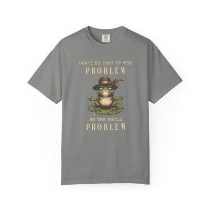 Funny Frog T-Shirt Retro Self Care Froggy Meme Shirt Vintage Frog And Toad Aesthetic Frog Lover Gift For Her Birthday Viral Trendy Shirt T-Shirt Printify Granite S
