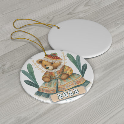 Christmas 2023 Ornament, Scandinavian, Swedish Decoration, Holiday Gift Idea, Heirloom Keepsake, Host Gift Exchange, Family Xmas Tree Bauble Home Decor Printify   