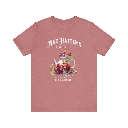 3001 Unisex Jersey Short Sleeve Tee Alice in Wonderland T-Shirt Printify Heather Mauve S 