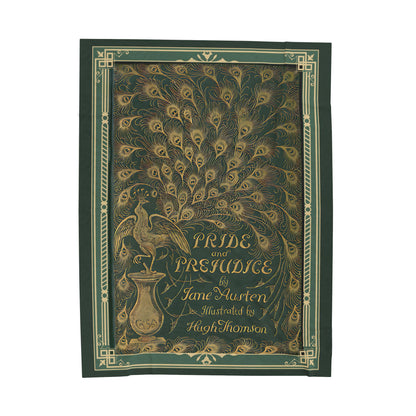 Jane Austen First Edition Literary Velveteen Blanket - Perfect for Book Lovers, Gifts for Sisters, Home Decor, Reading Nook, All Over Prints Printify 60" × 80"
