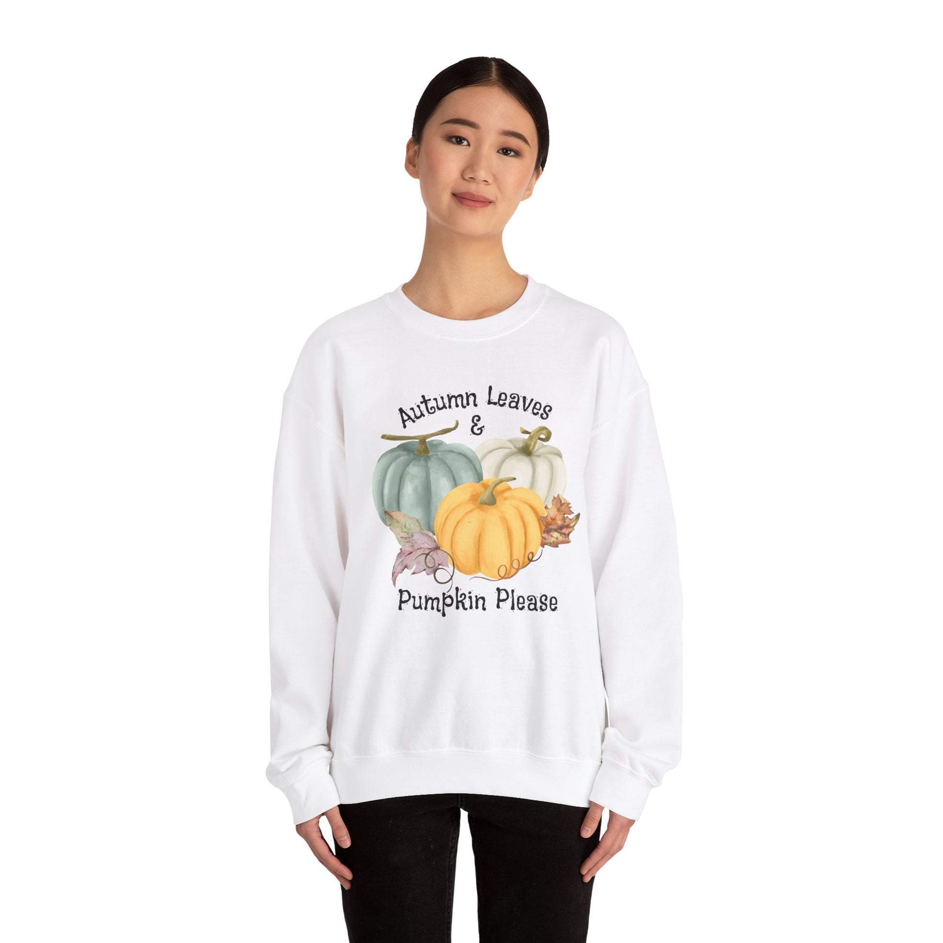 Halloween Pumpkin Sweatshirt, Vintage Autumn Pumpkins Shirt, Spooky Season Sweater, Fall Squash, Autumn Style Sweatshirt Sweatshirt Printify   