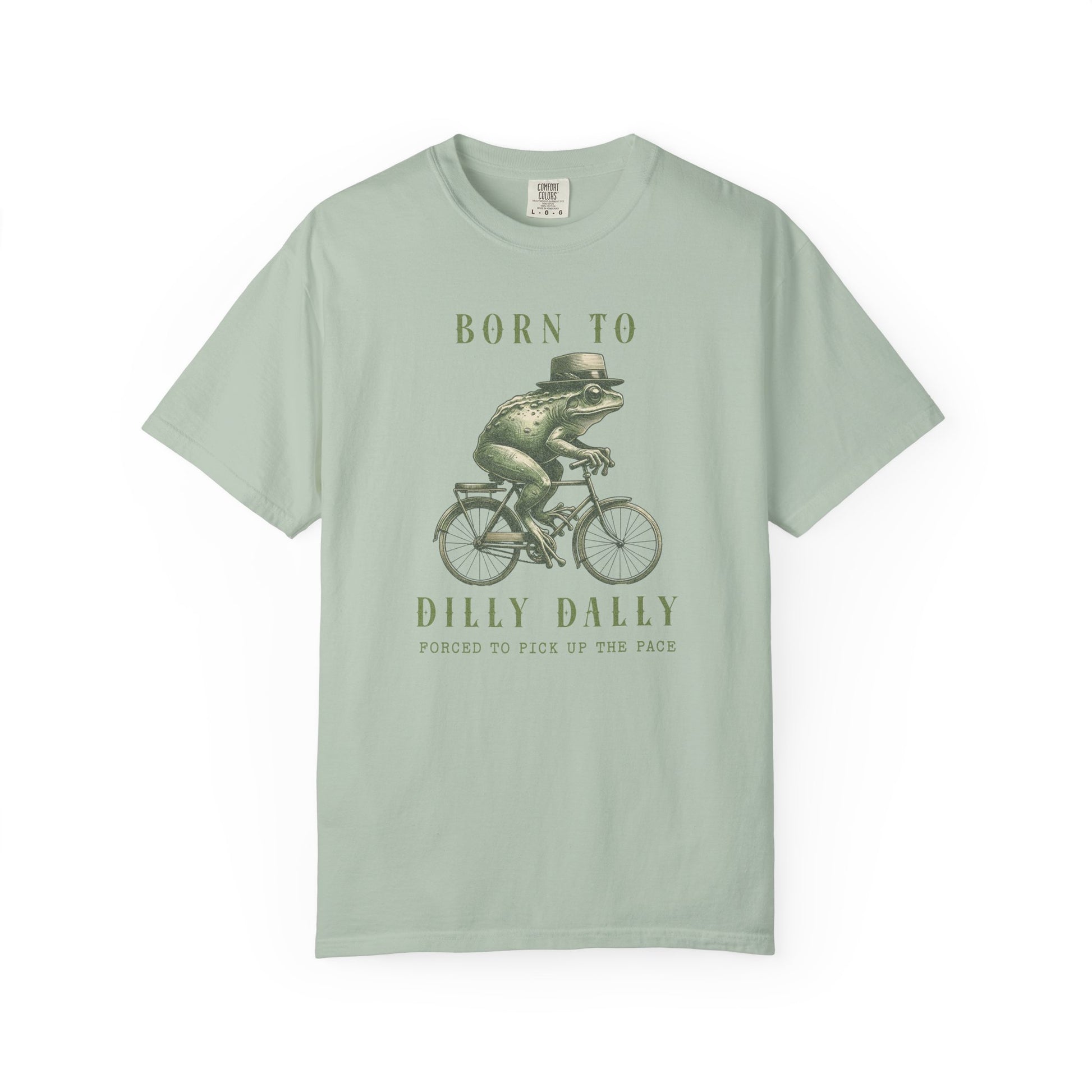 Dilly Dally Funny Frog T-Shirt Retro Froggy Meme Shirt Vintage Frog And Toad Aesthetic Frog Lover Gift For Her Birthday Viral Trendy Shirt T-Shirt Printify Bay S