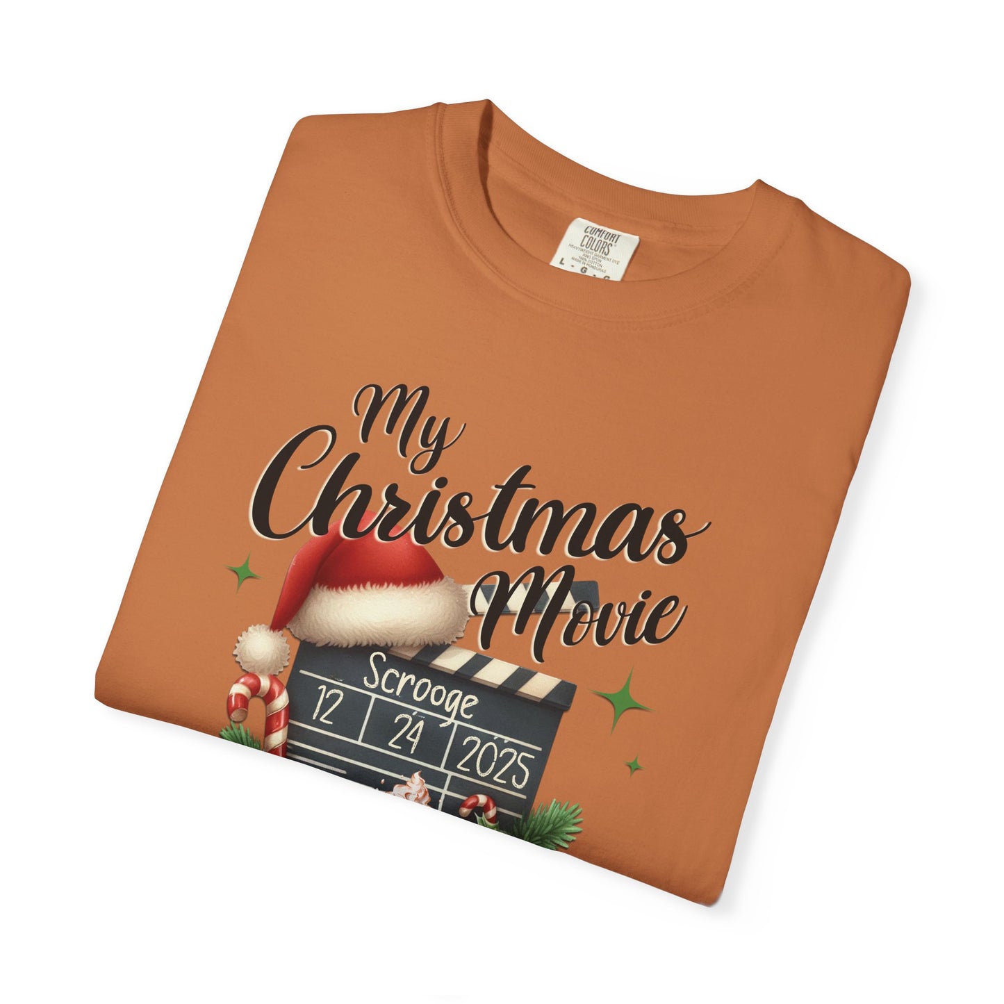Custom Christmas Movie Watching Shirt, Holiday Movie Sweatshirt, Funny Gift For Her, Festive Shirts, Family Group Shirts, Xmas Keepsake Gift T-Shirt Printify