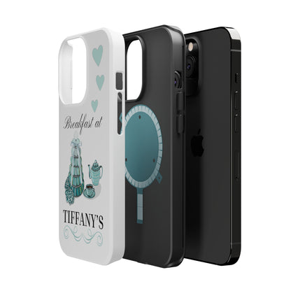 Breakfast at Tiffany's MagSafe Phone Case For Iphone Breakfast at Tiffanys Tough Phone Case Gift for Mom Audrey Hepburn Glamour I phone Case Phone Case Printify   