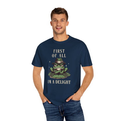 Funny Frog T-Shirt Retro Vibes Froggy Meme Shirt Vintage Frog And Toad Aesthetic Frog Lover Gift For Her Birthday Viral Trendy Shirt T-Shirt Printify