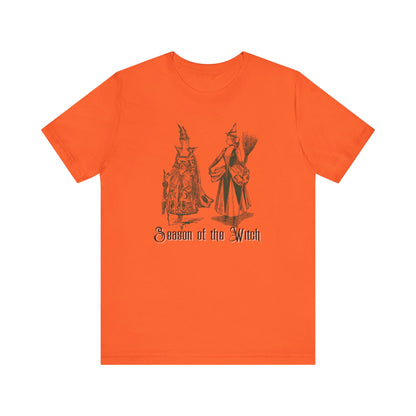 Halloween Vintage Witches TShirt, Spooky Witchy Season Tee, Trick or Treating Shirt, Halloween Party T-Shirt, Salem Witches T Shirt T-Shirt Printify Orange XS 