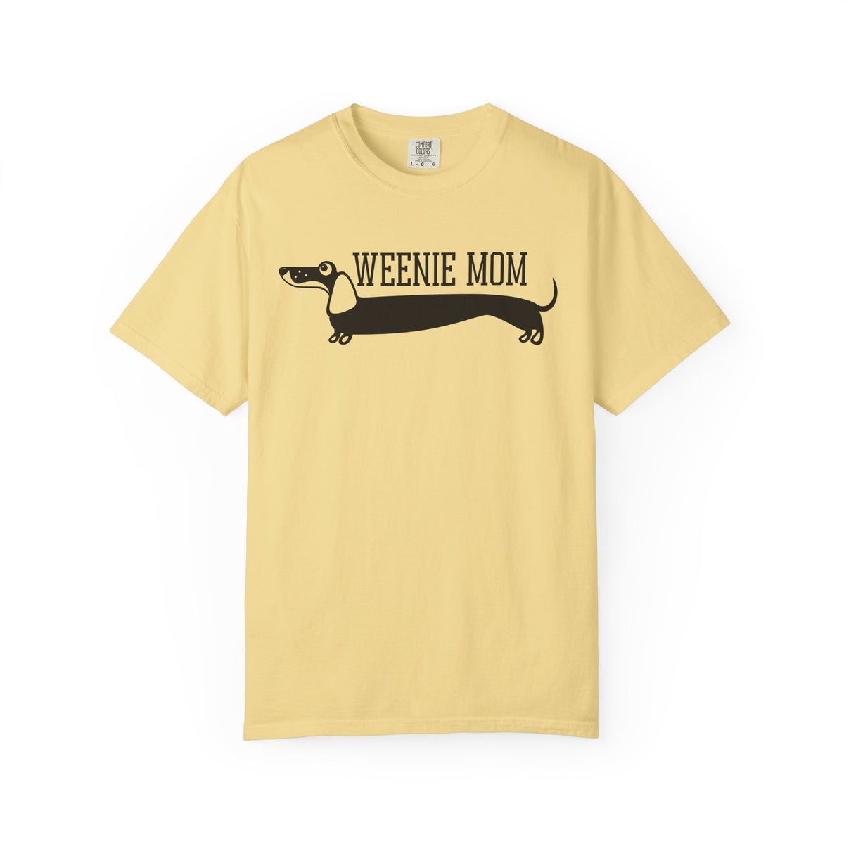 Weenie Mom Dachshund T-Shirt | Cute Sausage Dog Graphic Tee