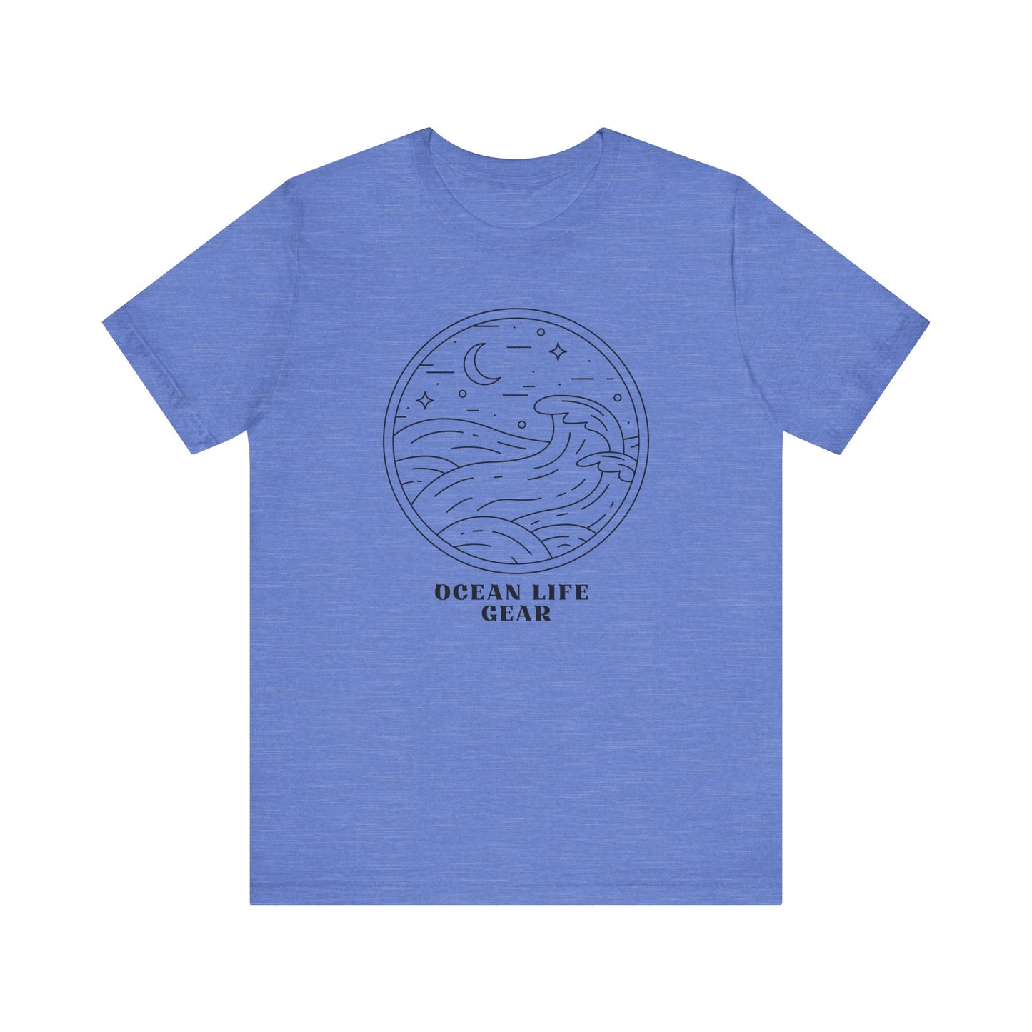 Scuba Diving Gift, Snorkel Tee, Scuba Diving Shirt, Scuba Diver Gift, Ocean Lover TShirt, Gifts For Snorkeler Scuba Divers, Ocean Life Gear T-Shirt Printify Heather Columbia Blue XS 