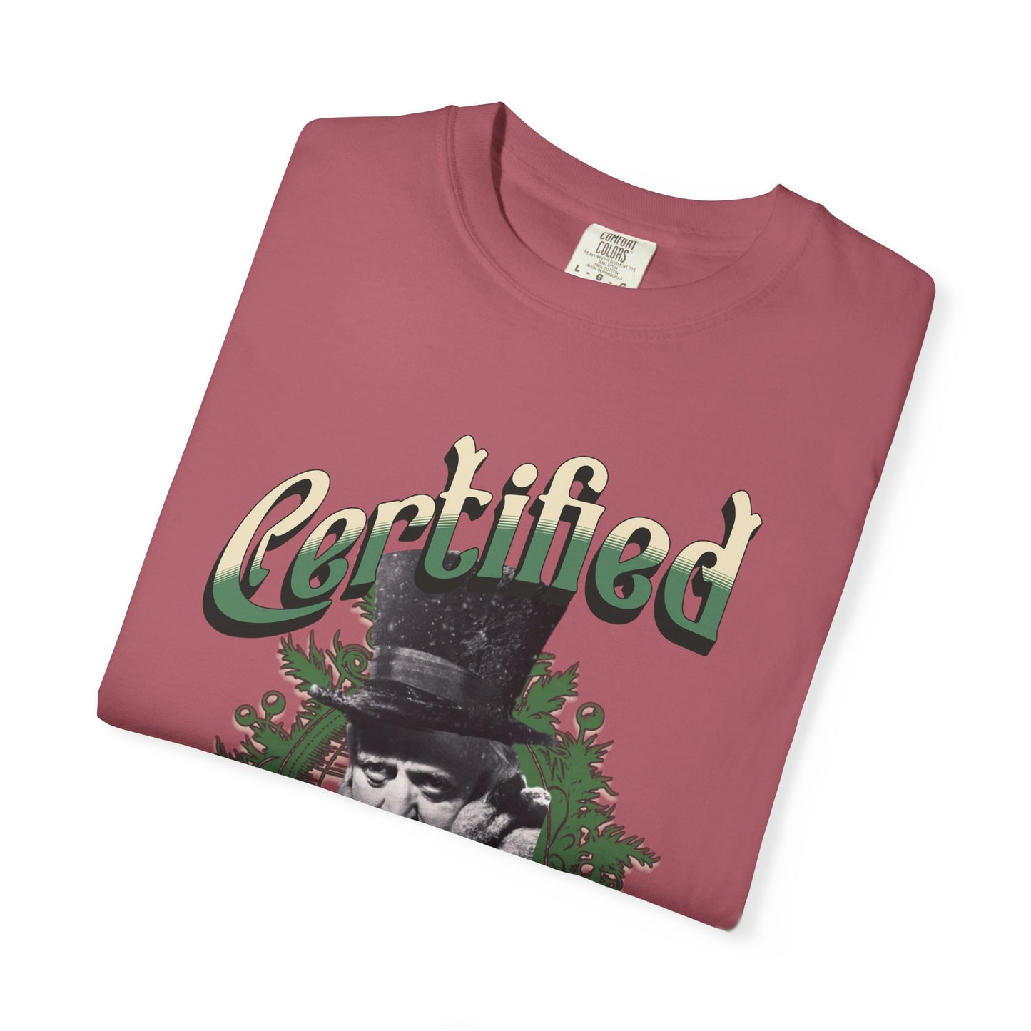 A Christmas Carol Shirt Certified Humbug Club T-Shirt | Vintage Style Unisex Tee for Holiday Fun, Christmas, Gift, Humor,