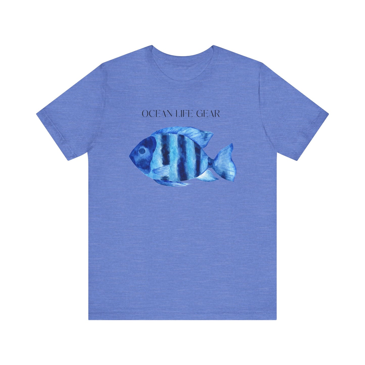 Scuba Diving Gift, Snorkel Tee, Scuba Diving Shirt, Scuba Diver Gift, Ocean Lover TShirt, Gifts For Snorkeler Scuba Divers, Ocean Life Gear T-Shirt Printify Heather Columbia Blue XS 