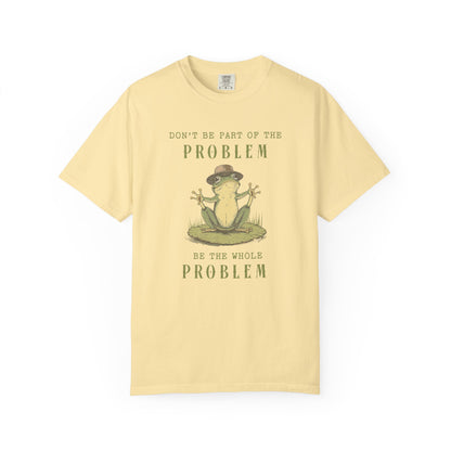 Funny Frog T-Shirt Retro Froggy Meme Shirt Vintage Frog And Toad Aesthetic Frog Lover Gift For Her Calm Vibes Birthday Viral Trendy Shirt T-Shirt Printify Banana S