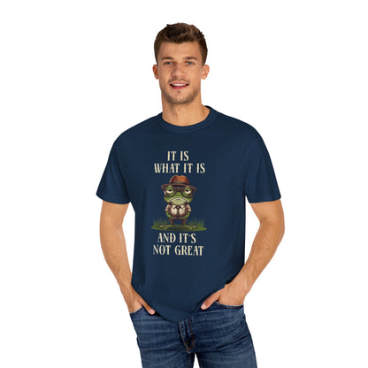 Funny Frog T-Shirt Retro Self Care Froggy Meme Shirt Vintage Frog And Toad Aesthetic Frog Lover Gift For Her Birthday Viral Trendy Shirt