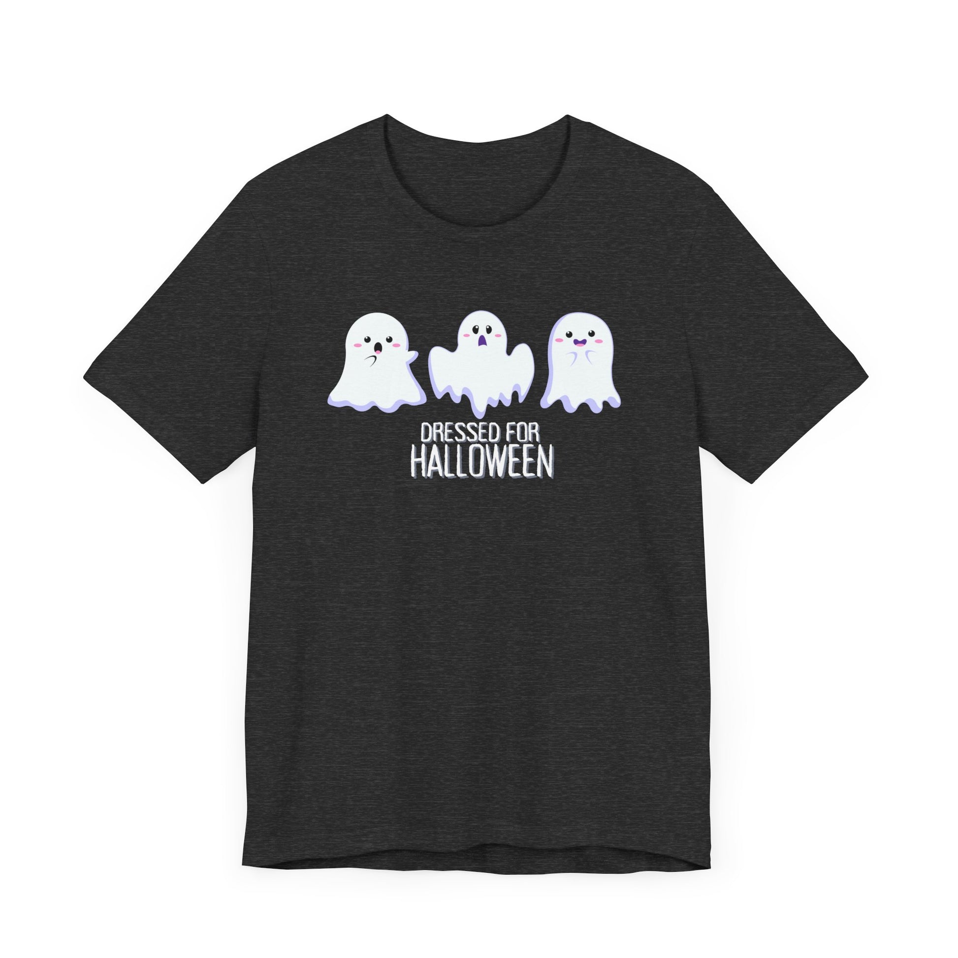 Halloween Cute Ghosts TShirt, Spooky Season Tee, Trick or Treating Shirt, Halloween Party T-Shirt, Funny Ghost Graphic T Shirt T-Shirt Printify   