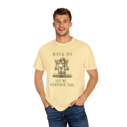 Funny Frog T-Shirt Retro Froggy Meme Shirt Vintage Frog And Toad Aesthetic Frog Lover Gift For Her Overthinking Birthday Viral Trendy Shirt T-Shirt Printify
