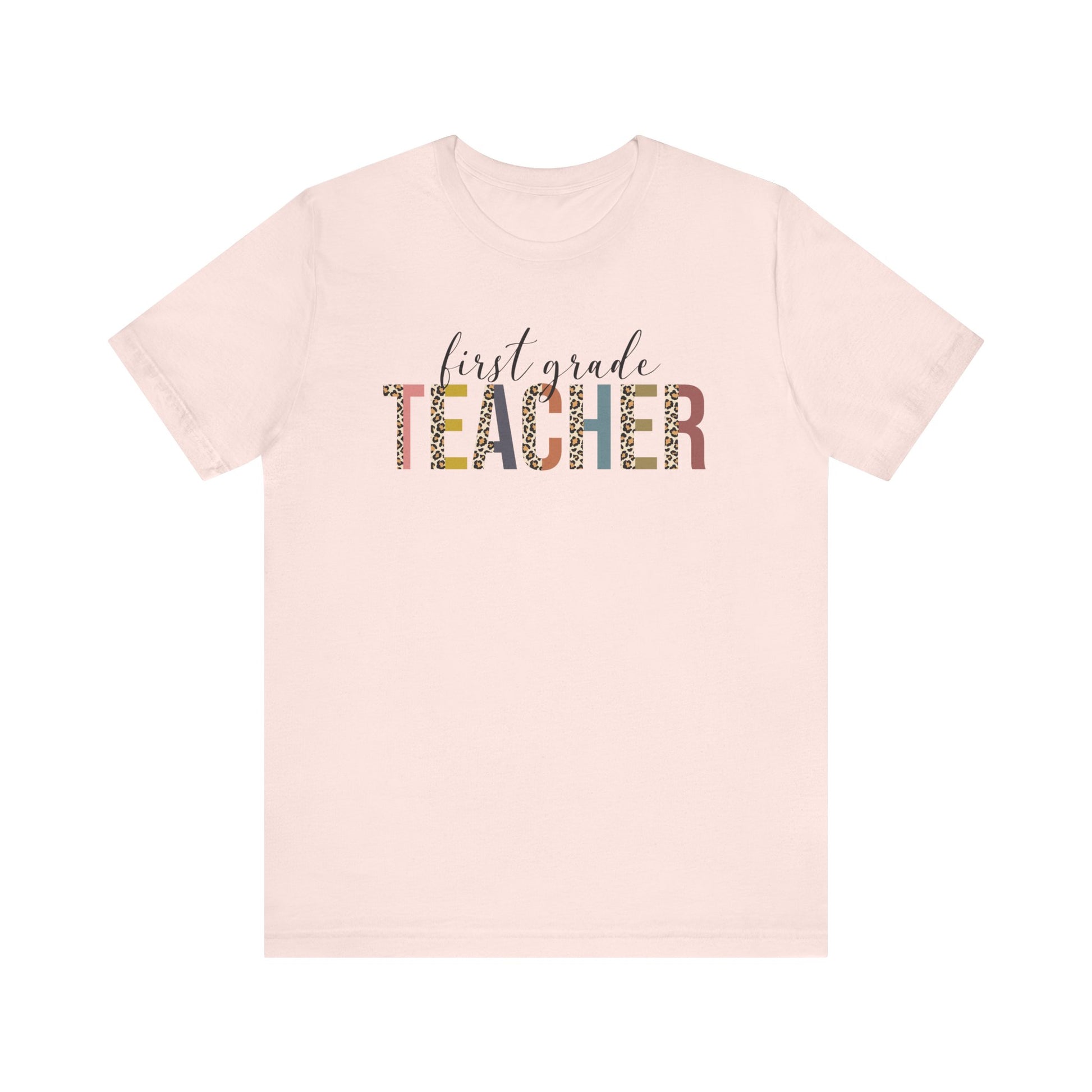 Cute Teacher TShirt Gift, Education Tee, Elementary School Teacher Appreciation, Funny Back To School Shirt, Teacher T-Shirt, Teacher Tee T-Shirt Printify Soft Pink XS 