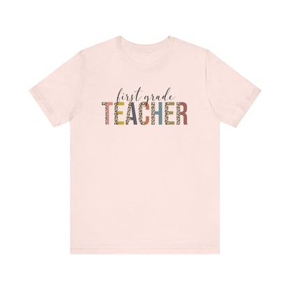 Cute Teacher TShirt Gift, Education Tee, Elementary School Teacher Appreciation, Funny Back To School Shirt, Teacher T-Shirt, Teacher Tee T-Shirt Printify Soft Pink XS 