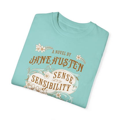 Sense and Sensibility Jane Austen Fan Gift For Historical Romance Reader T-Shirt Printify   