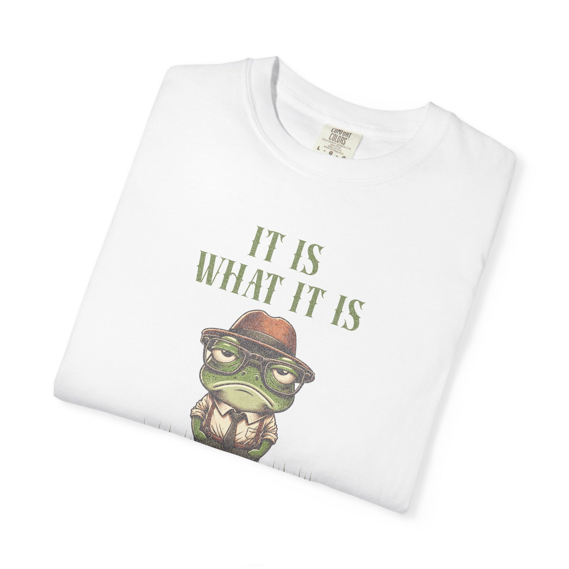 Funny Frog T-Shirt Retro Froggy Meme Shirt Vintage Frog And Toad Aesthetic Frog Lover Gift For Her Calm Vibes Birthday Viral Trendy Shirt T-Shirt Printify