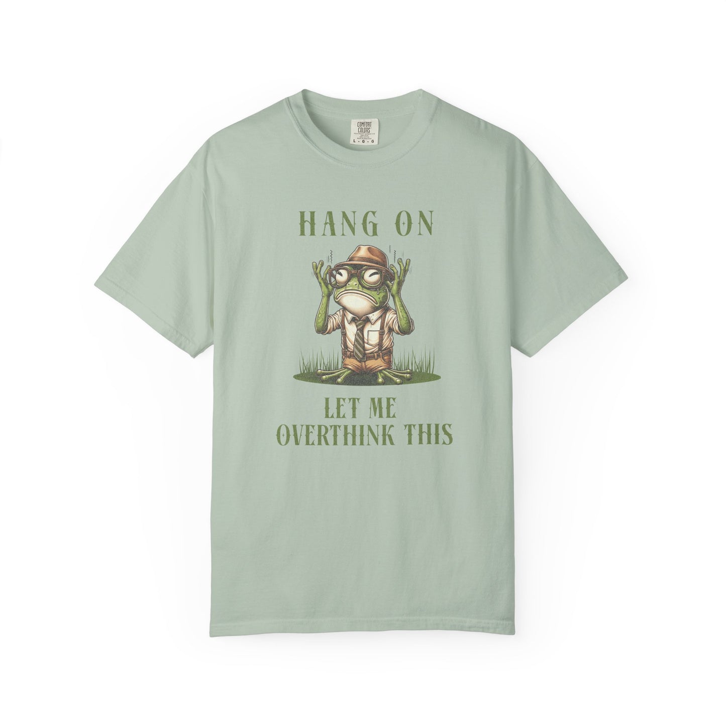 Funny Frog T-Shirt Retro Froggy Meme Shirt Vintage Frog And Toad Aesthetic Frog Lover Gift For Her Overthinking Birthday Viral Trendy Shirt T-Shirt Printify Bay S