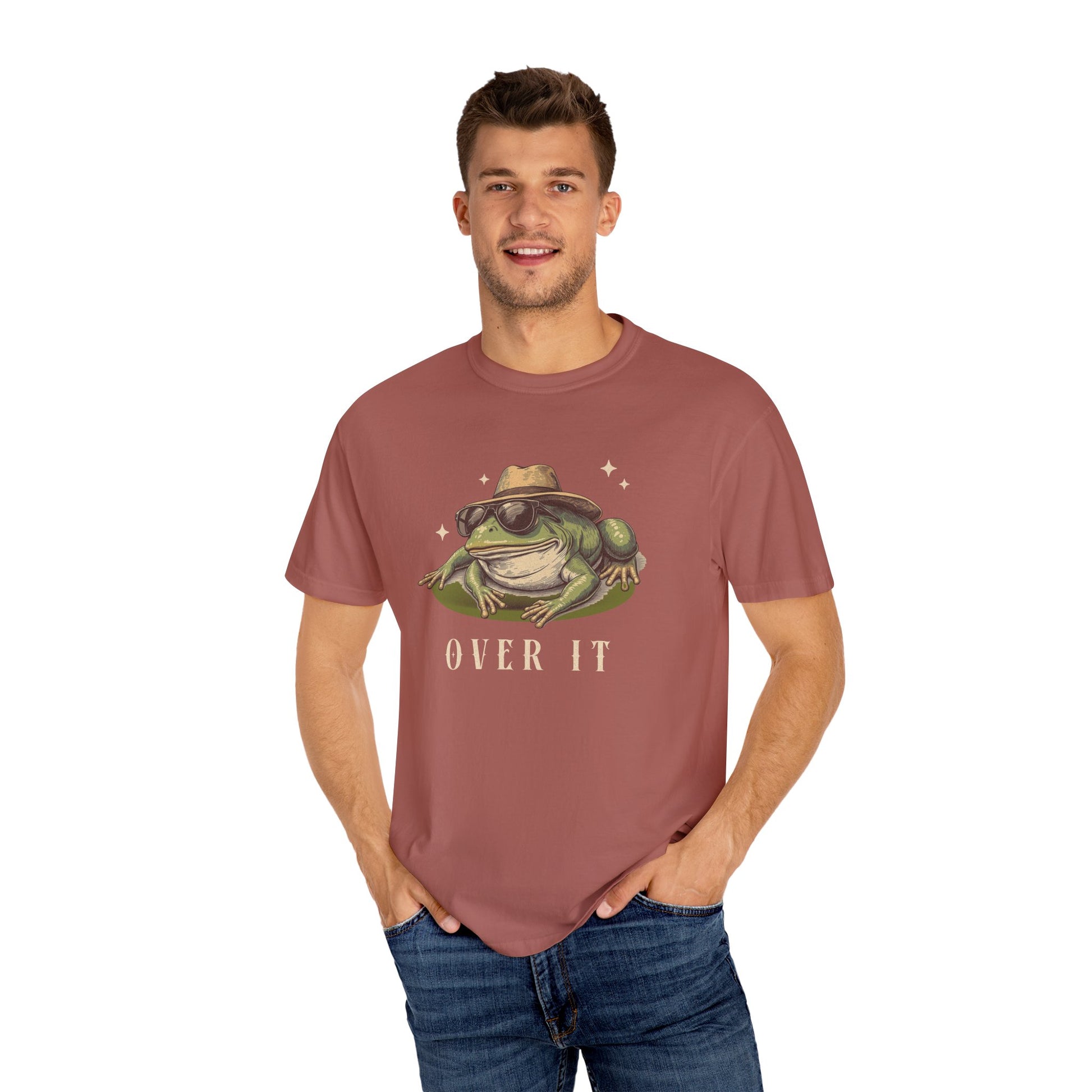 Funny Frog T-Shirt Retro Vibes Froggy Meme Shirt Vintage Frog And Toad Aesthetic Frog Lover Gift For Her Birthday Viral Trendy Shirt T-Shirt Printify Cumin S