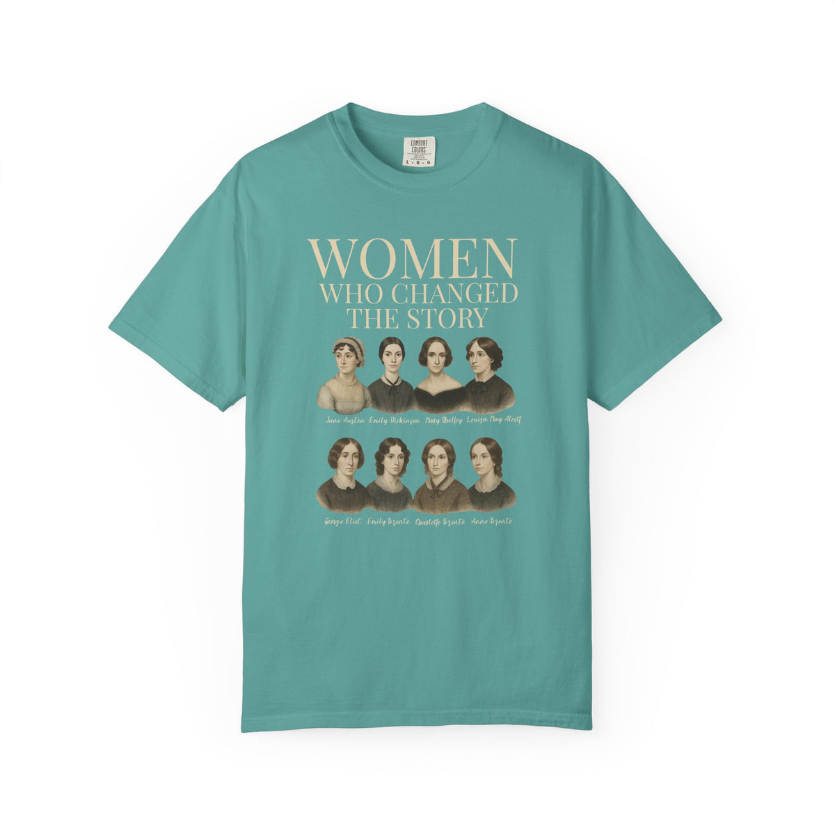 Women Who Changed the Story T-shirt | Historic Female Leaders Illustration