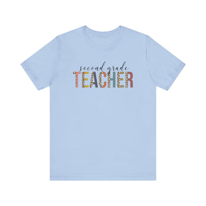 Cute Teacher TShirt Gift, Education Tee, Elementary School Teacher Appreciation, Funny Back To School Shirt, Teacher T-Shirt, Teacher Tee T-Shirt Printify Baby Blue XS 