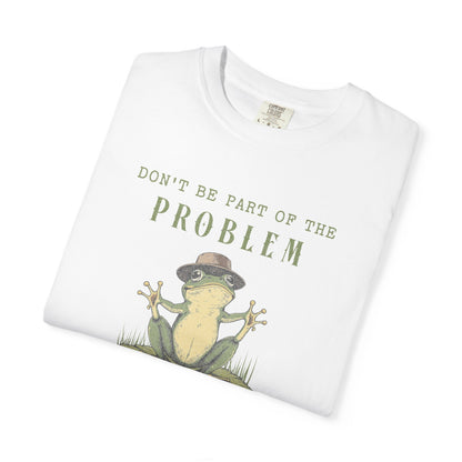 Funny Frog T-Shirt Retro Froggy Meme Shirt Vintage Frog And Toad Aesthetic Frog Lover Gift For Her Calm Vibes Birthday Viral Trendy Shirt T-Shirt Printify