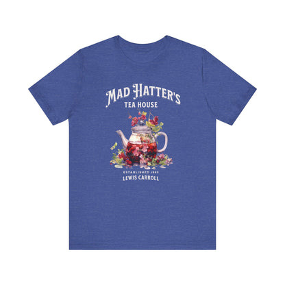 3001 Unisex Jersey Short Sleeve Tee Alice in Wonderland T-Shirt Printify Heather True Royal S 