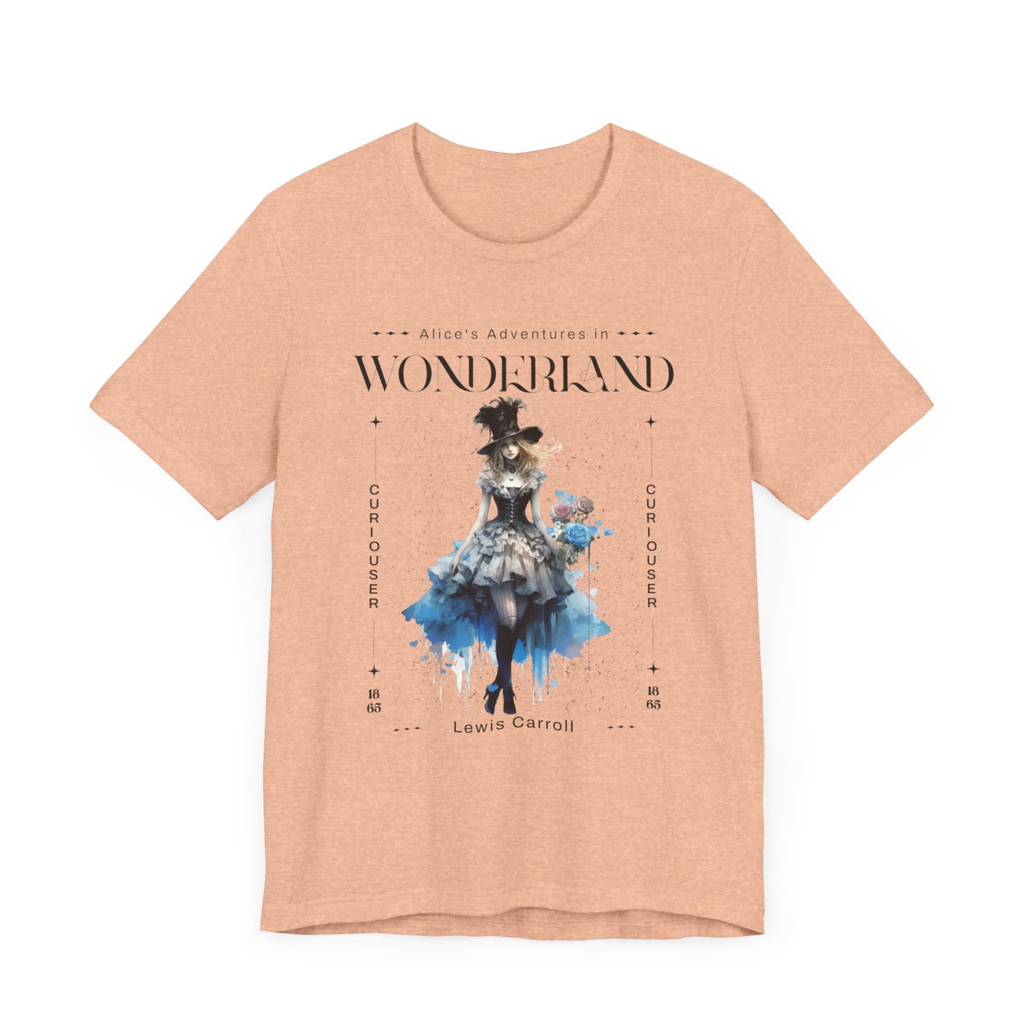 3001 Unisex Jersey Short Sleeve Tee Alice in Wonderland T-Shirt Printify   