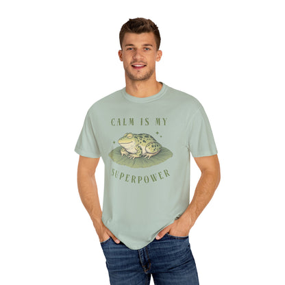Funny Frog T-Shirt Retro Froggy Meme Shirt Vintage Frog And Toad Aesthetic Frog Lover Gift For Her Calm Vibes Birthday Viral Trendy Shirt T-Shirt Printify