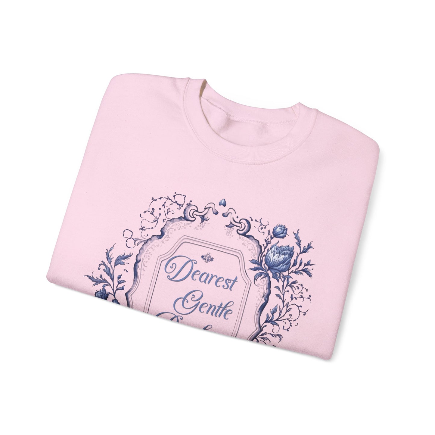 Dearest Gentle Reader Sweatshirt Regency England Ton Society Papers Gift For Historical Romance Fan Drama Romance Reader Gift Bookclub Gift Sweatshirt Printify   