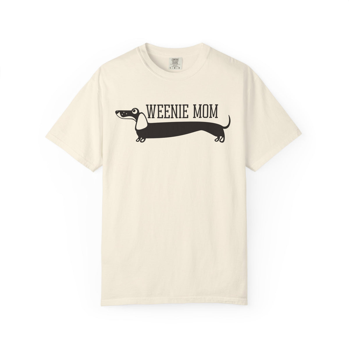 Weenie Mom Dachshund T-Shirt | Cute Sausage Dog Graphic Tee