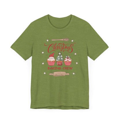 Christmas Baking Team Shirt, Christmas Baking Crew Matching TShirt, Christmas Baking Shirt, Family Christmas Shirts, Christmas Cookie Crew T-Shirt Printify   