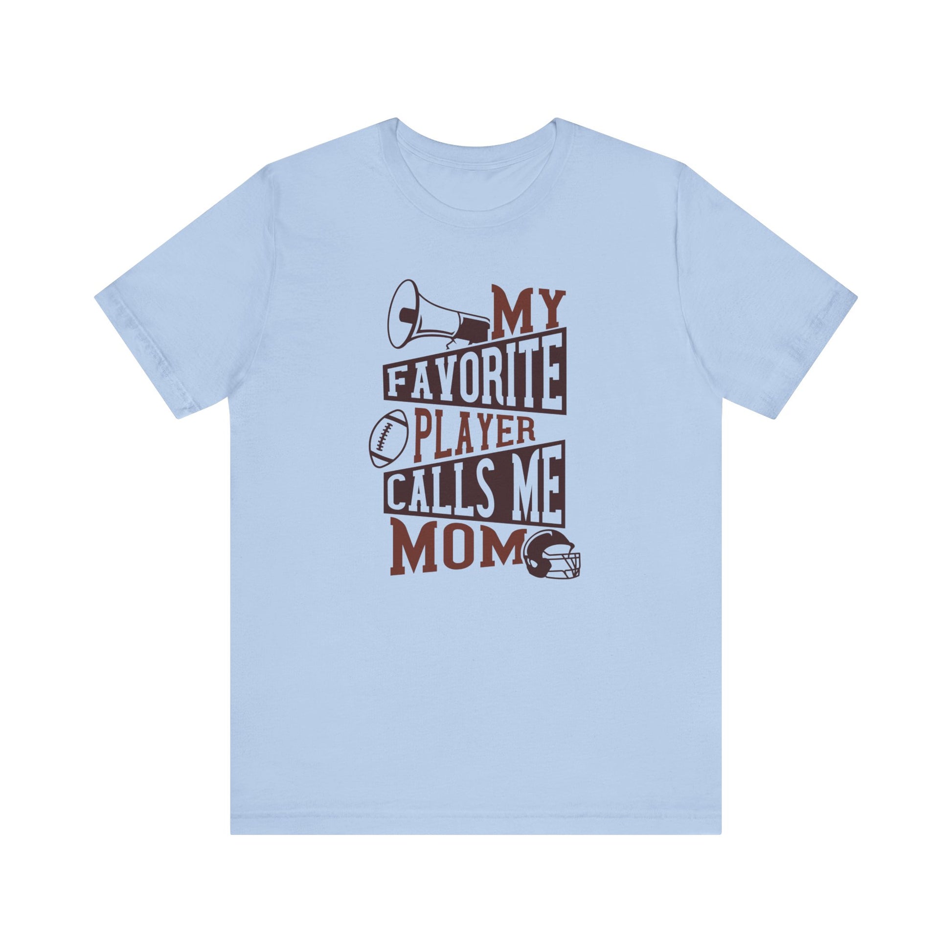 Gift for Mom, Cool Mom Shirt, Mom Life, Best Mom Gifts, Step Mom Gift, Gift For Grandma, New Mom Shirt, Mother's Day Gift, Sports Mom T-Shirt Printify Baby Blue XS 