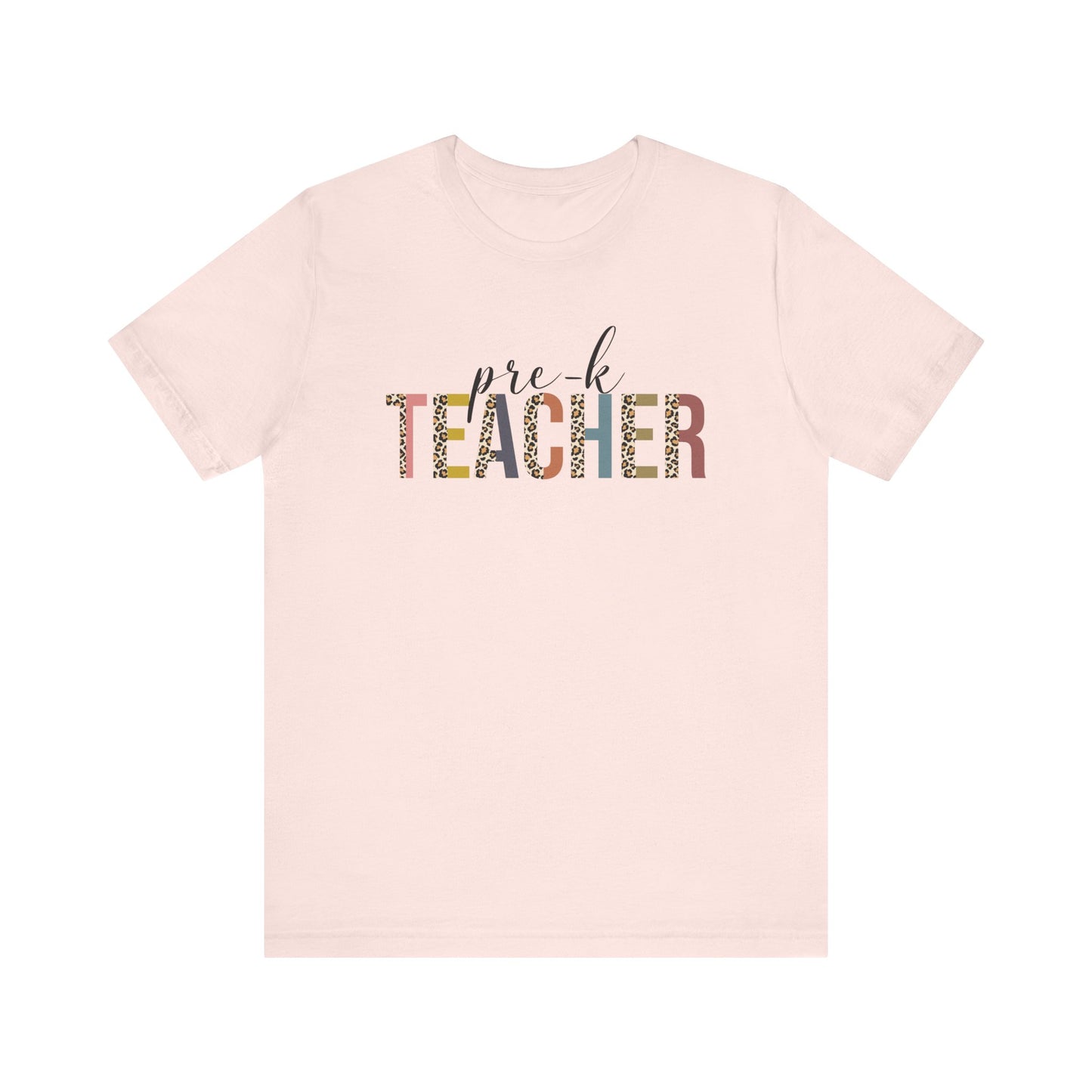 Cute Teacher TShirt Gift, Education Tee, Elementary School Teacher Appreciation, Funny Back To School Shirt, Teacher T-Shirt, Teacher Tee T-Shirt Printify Soft Pink XS 